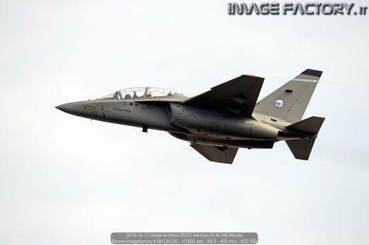 2019-10-12 Linate Airshow 00281 Aermacchi M-346 Master